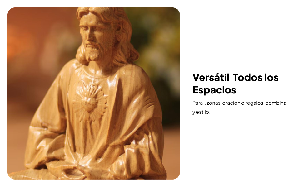 Resin Art Work - Jesus-Figur Kunstwerk Harz-Statue Religiöse Skulptur Sammlerstück