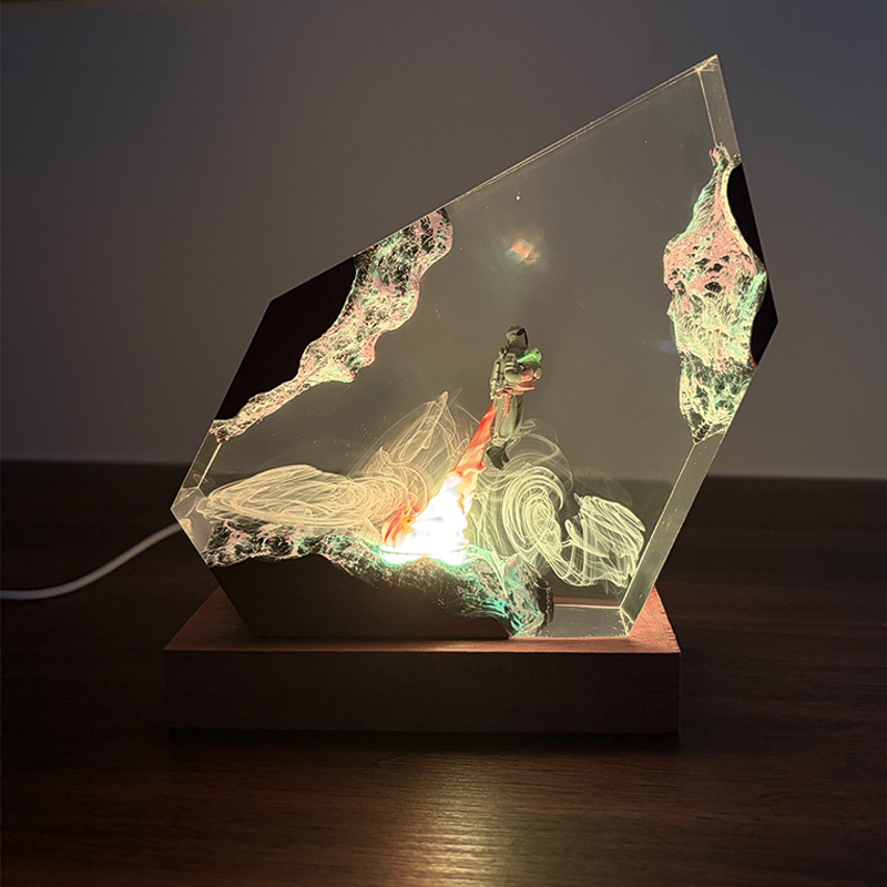 Resin Art Baby - Sci-Fi Anime Figur Organismus Harz Tischlampe