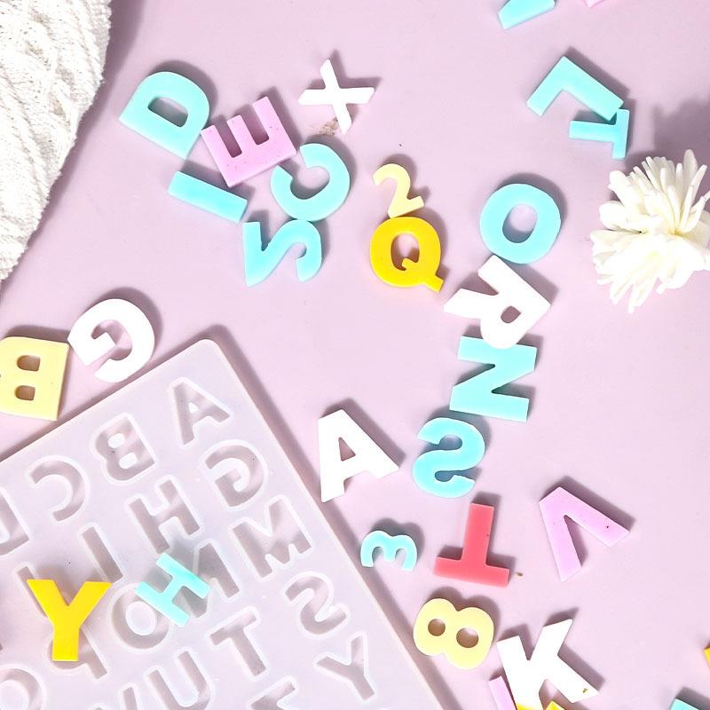 Alphabet Epoxidharz Silikonfor – Resin Art Alphabet Bewertung und Preis