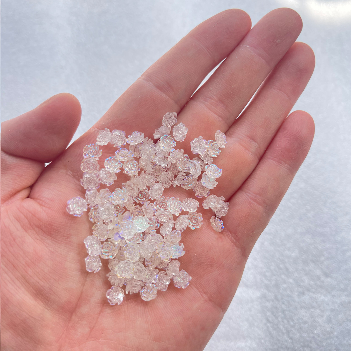 100 Stück Gemischte Größen Per – Resin Art Rose Bewertung und Preis
