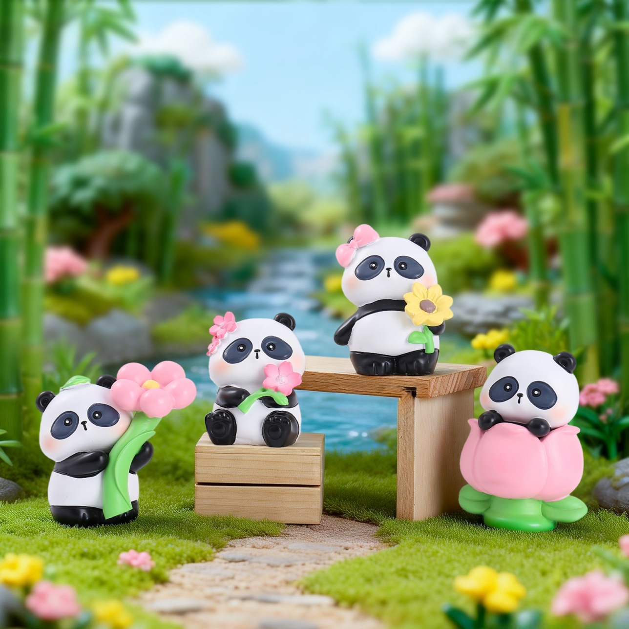 2026 Neues Panda Flower's Früh – Resin Art Case Bewertung und Preis