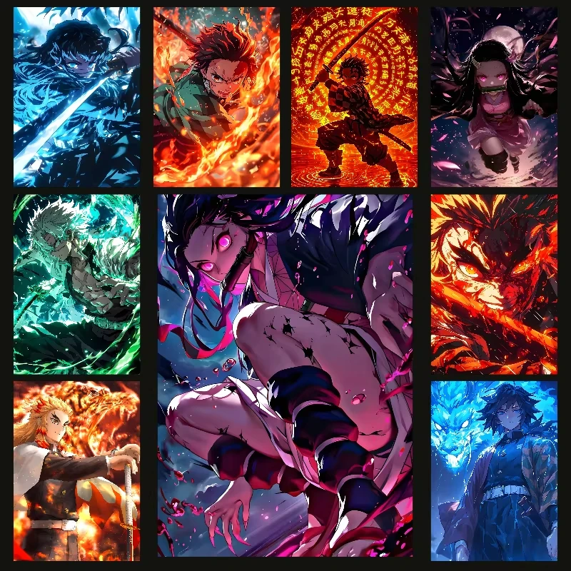 Demon Slayer Anime 5D Vollrund – Resin Art Wallpaper Bewertung und Preis