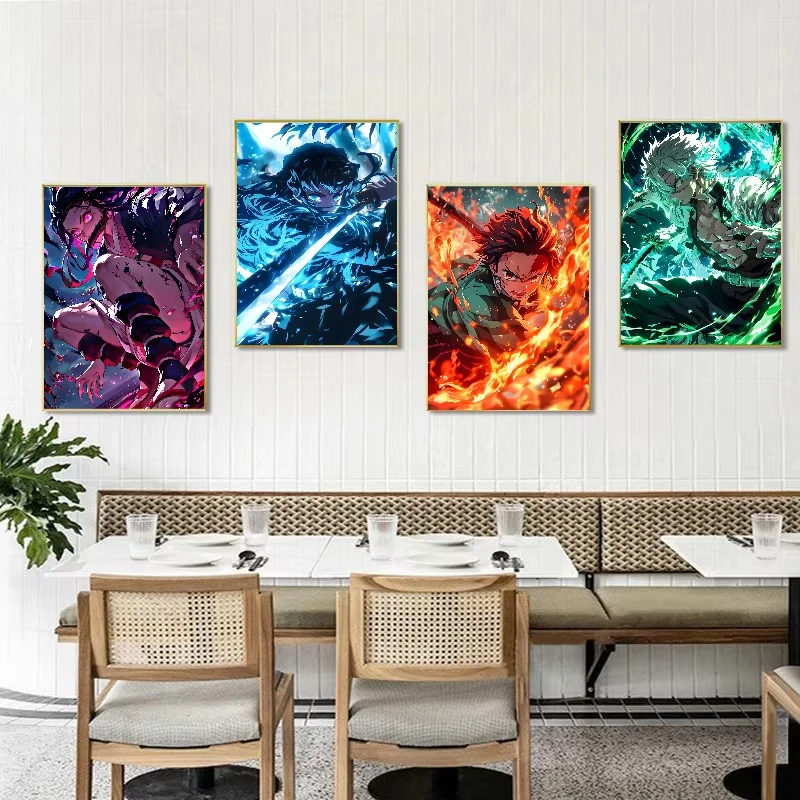 Demon Slayer Anime 5D Vollrund – Resin Art Wallpaper Bewertung und Preis