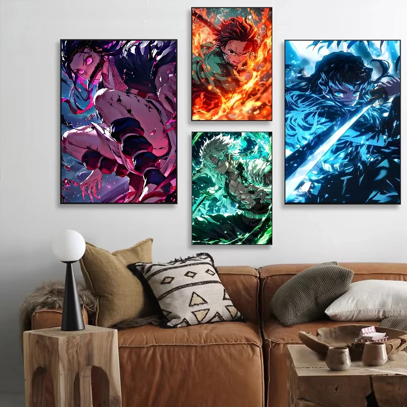Demon Slayer Anime 5D Vollrund – Resin Art Wallpaper Bewertung und Preis
