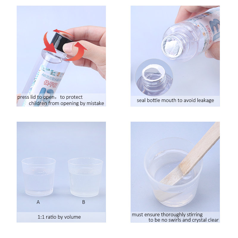 1:1 klares Epoxidharz, kristal – Resin Art Work Bewertung und Preis