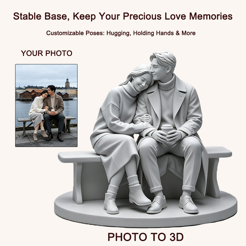 Maßgefertigte 3D-gedruckte Paa – Resin Art Wedding Gift Bewertung und Preis