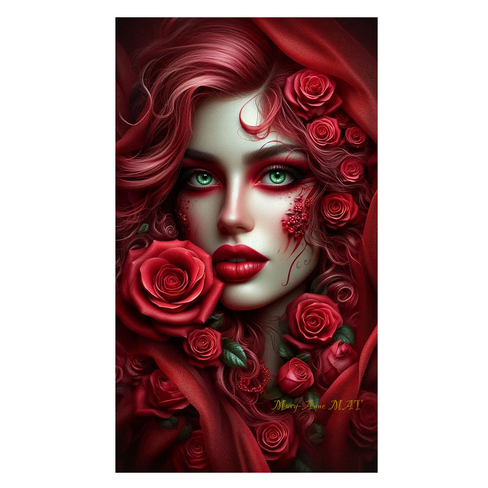 DIY-Diamantmalerei, geheimnisv – Resin Art Rose Bewertung und Preis