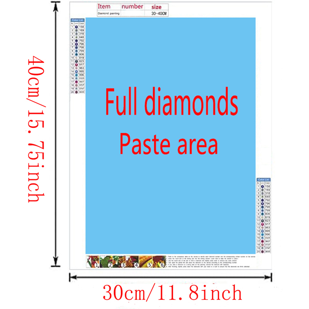 Rahmenloses, DIY-Diamantgemäld – Resin Art Wallpaper Bewertung und Preis