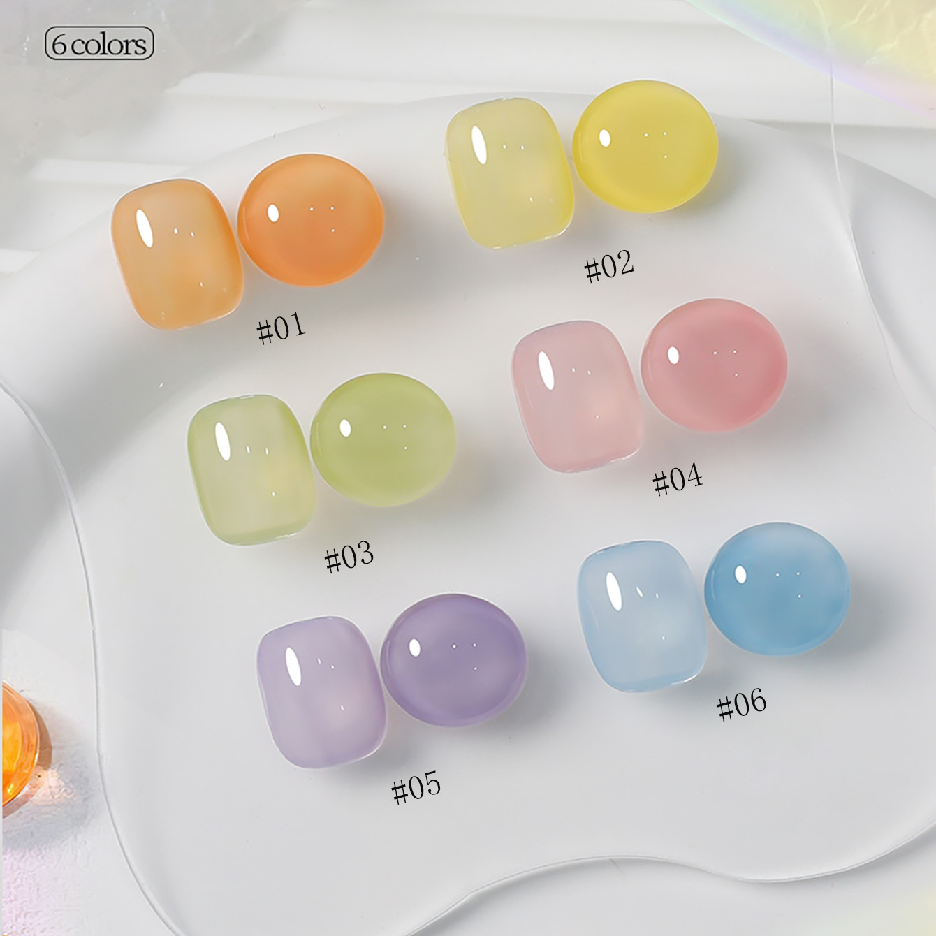 1-6 Stück PSK Neue Macaron Can – Resin Art Equipment Bewertung und Preis