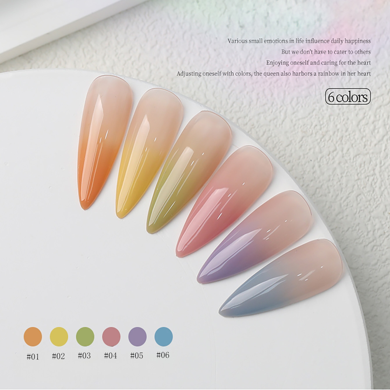 1-6 Stück PSK Neue Macaron Can – Resin Art Equipment Bewertung und Preis